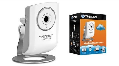 Unboxing TRENDnet TV IP751WC Wireless Cloud Camera