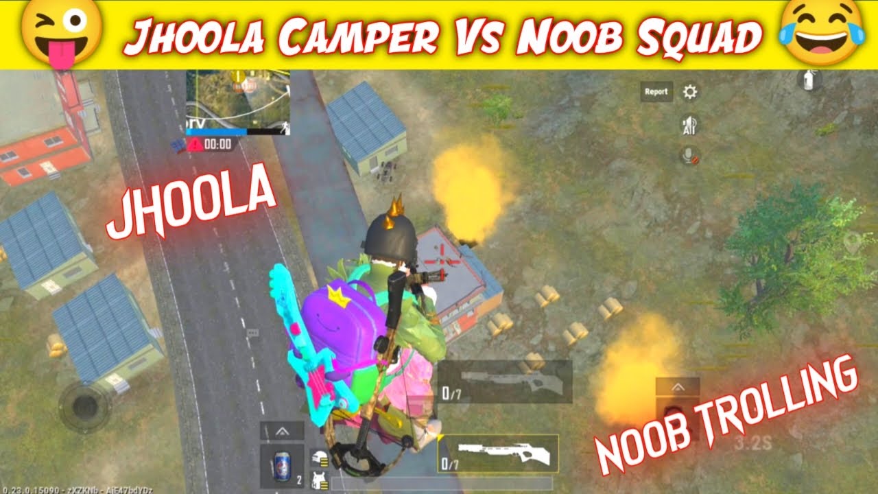 Ultra Legend Pro Max Camper Vs Noob Squad 😂 #shorts #pubg