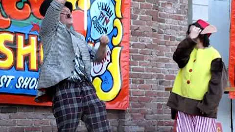Gina And Franks FREAKTASTIC Sword Swallower