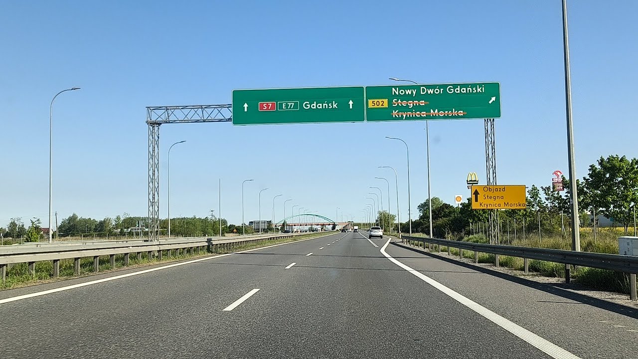 Nieoficjalny i nie polecany objazd do Stegny #stegna #objazd