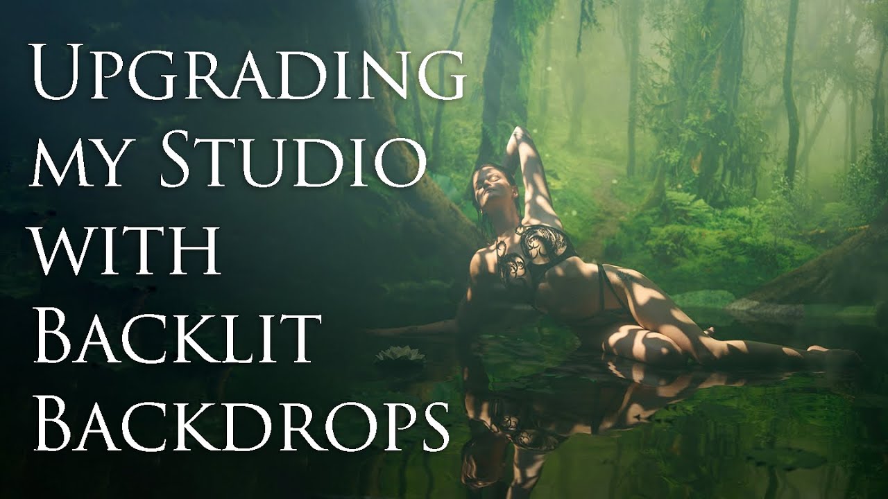 Upgrading my Studio with Backlit Backdrops