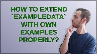 Mathematica: How to extend ExampleData with own examples properly?