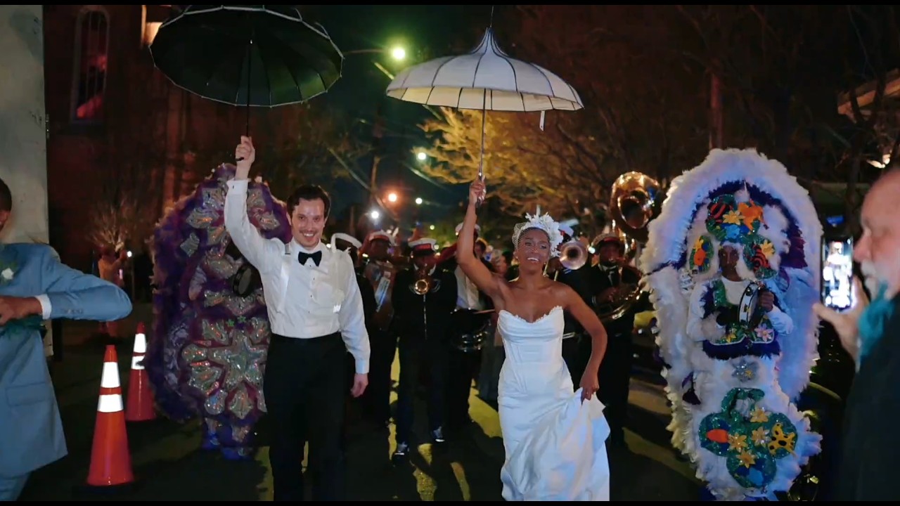Marshe & Eric’s Soulful New Orleans Wedding at Hotel Peter & Paul