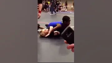 Little Kid Gets BODY SLAMMED In Wrestling 