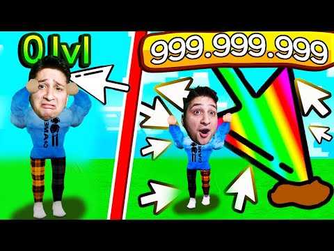 გიგანტური კლიკები მაქვს Roblox Clicker Wars Simulator