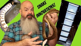 Snake Keeping Equipment is EVOLVING: Check out this new snake rack! (plus other stuff)