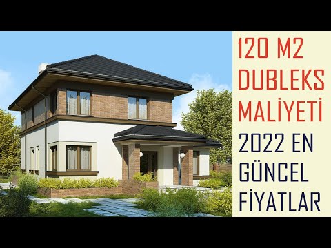 120 m2 Müstakil Ev Maliyeti - Köy Evi Maliyeti 2022 - Villa İnşaat Maliyeti