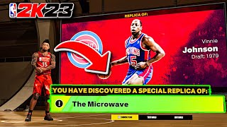NBA 2K23 OFFICIAL REPLICA “ THE MICROWAVE “ BUILD! RARE NBA 2K23 REPLICA BUILD!