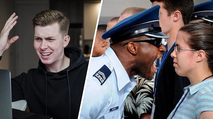 Air Force Officer REACTS to Air Force Academy Basic Training