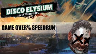 Disco Elysium Game Over% Speedrun (0:09.64)(World Record)