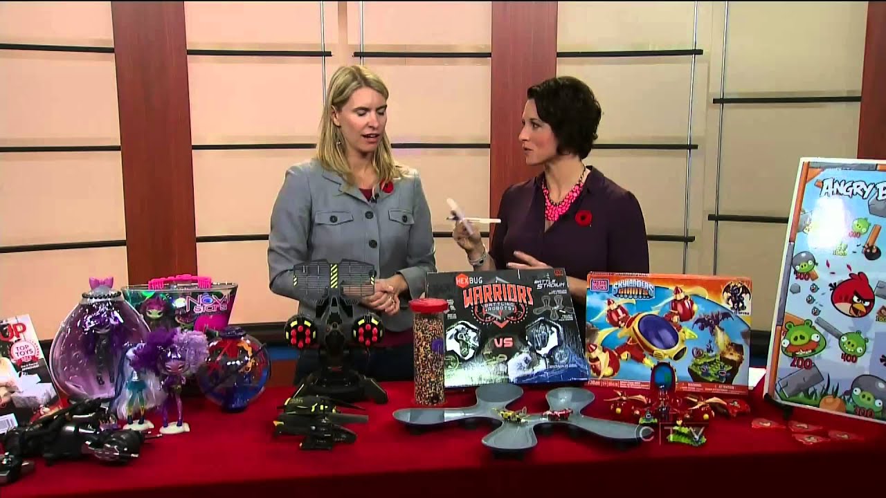 Top Toys - Christmas Wish List - CTV Edmonton (Nov. 6, 2012)