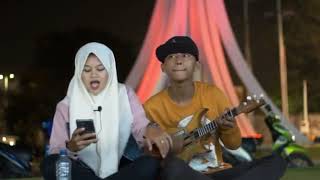 Cover ukulele on may way Dimas gepenk ft Monica mon