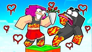 Fã MALUCA me prendeu no SKYBLOCK