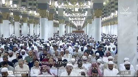 أحمد الحذيفي - مختارة من تراويح ليلة 19 رمضان 1444 (الحرم النبوي) - سورة الإسراء (41-52)