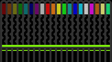 Mix and Separate 5 - The Team Marble Race in Algodoo