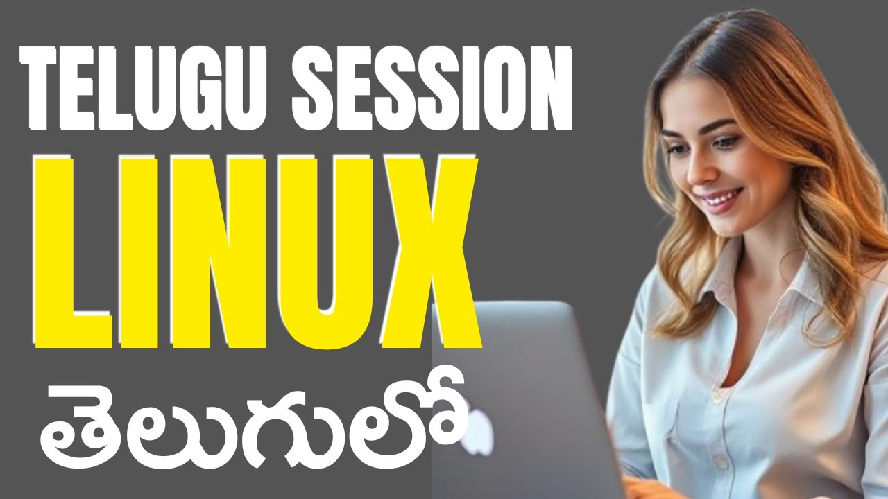 Linux in TELUGU for Beginners! by kk - YouTube