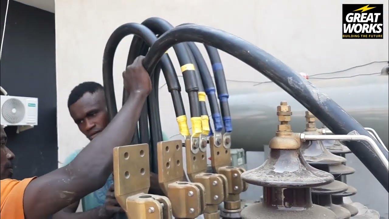 transformer installation process - YouTube
