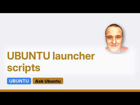 Ubuntu: How to add a shell script to launcher as shortcut?