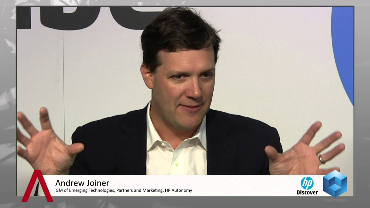 Andrew Joiner - HP Discover 2013 - theCUBE - 