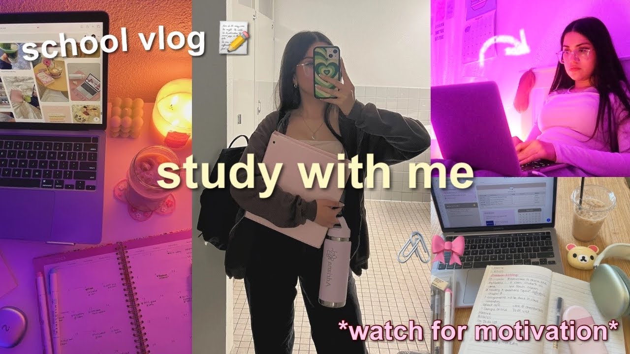 УЧЕБНЫЙ ВЛОГ 📝 ОЧЕНЬ продуктивные дни в моей жизни, много кофе, ведение заметок + советы по учебе
