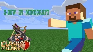 Tutorial Cara Membuat X-bow Di Minecraft PE &Pc