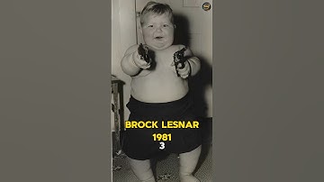 Brock Lesnar: 1977-2025  age Transformation life journey