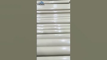 PEEK Cutting  #peek #thermoplastic #cnc