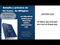 LECCIÓN 229 de Un Curso de Milagros