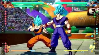 Blueku mixups wth Bluegeta and Vegeta