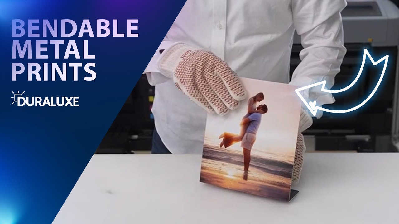 How to Make 3D Metal Prints | Duraluxe Bendable Panels Tutorial