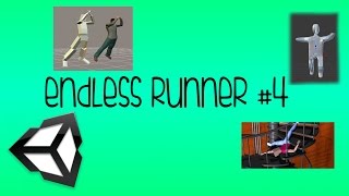 Unity3d Endless Runner #4 character rigging,animating