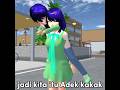 jadi kita itu adek kk😀💅🥺##jj #sakuraschoolsimulator #fbyシ