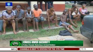 Full Cross River Security: Police Parade Notorious Armed Robber Update