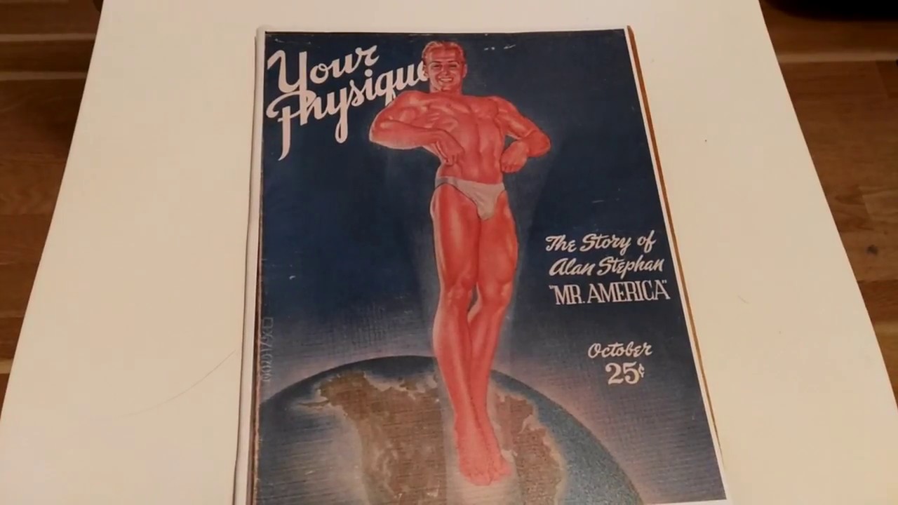 Alan Stephan The Story of Alan Stephan Mr America 1946, Joe Weider's Your Physique ...