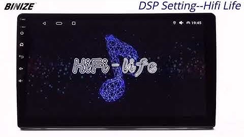 NEW Binize : Android 10 System 7 Inch 2 Din Car Stereo Car play+Android Auto