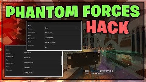Phantom Forces Script Hack *PASTEBIN* GUI: Silent Aim, Gun Mods, Rainbow Gun, Fly, Hitboxes & More!
