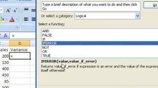 IF ERROR   A Cool Excel Function