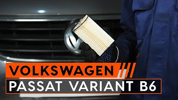 Hoe een brandstoffilter vervangen op een VW PASSAT VARIANT B6 3C [HANDLEIDING AUTODOC]