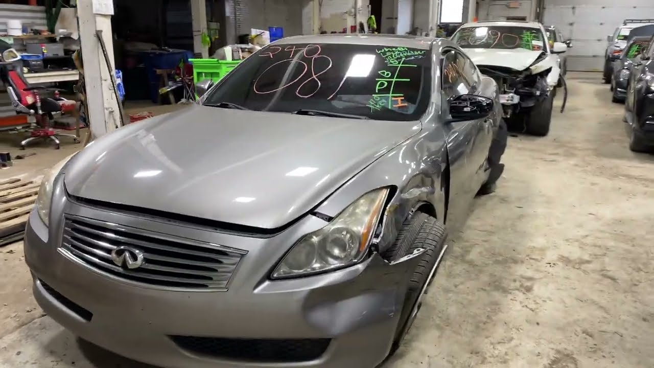Parting out a 2009 Infiniti G37 parts car - 240081 - Tom's Foreign Auto Parts