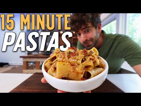 These 15 Minute Pastas Will Change Your Dinners Forever! | Pro Home Cooks