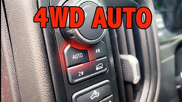 4WD AUTO, Should You Use It?