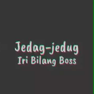 Mentahan ccp terkece 'jedang jedung iri bilang bos'