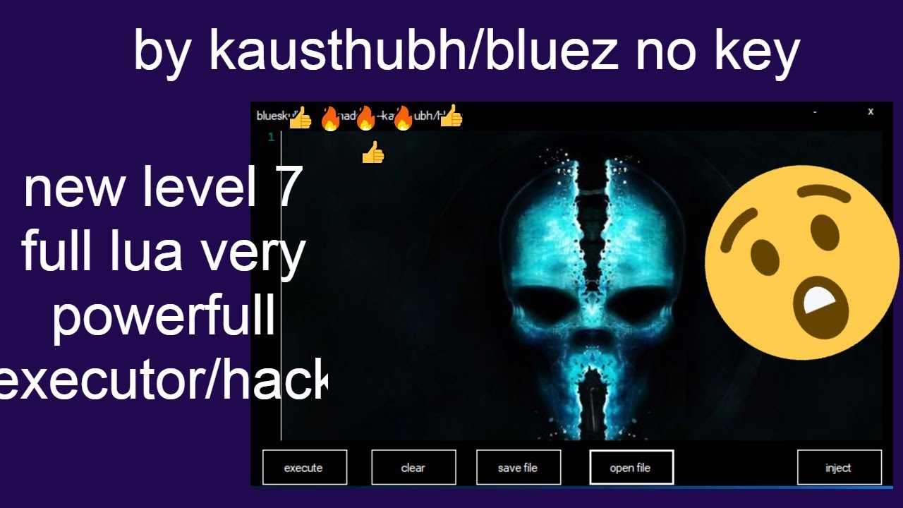 Bluesskull Roblox Exploit Hack Level 7 Full Lua No Key Download Youtube - roblox exploit download level 7