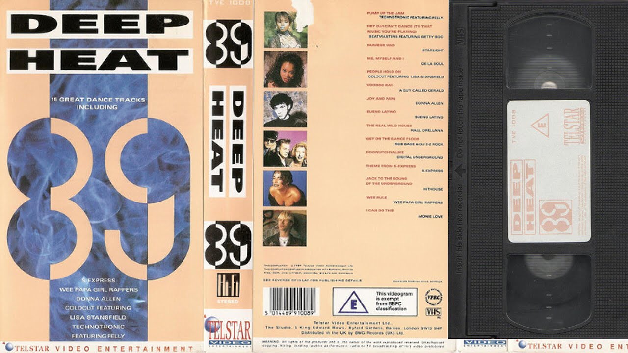 DEEP HEAT 🔥 '89 🎬📺📼 MUSIC VIDEOS 1989 (various artists