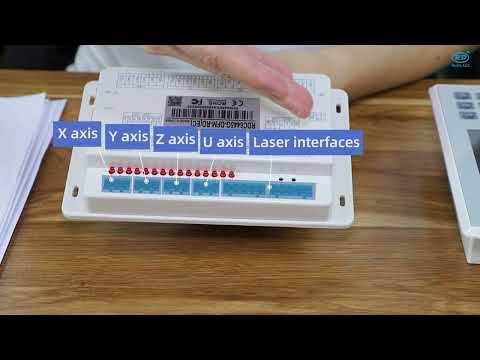 RDVisionWorks tutorial:Controller installation#large format laser cutter#rdc6445g-dfm#ccd system
