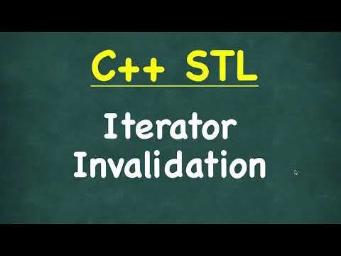 Iterator Invalidation | C++ STL (Standard Template Library)