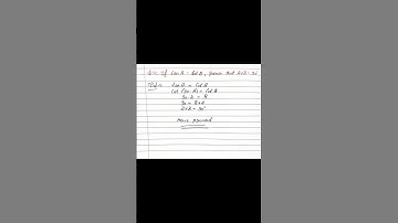 Class 10th trigonometry exercise 8.3 questions 4 solution 2024 #edu #maths #mathematics