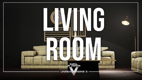 UE5 | Lumen Realtime | Living Room | Nvidia GTX 1070 Ti | 4K