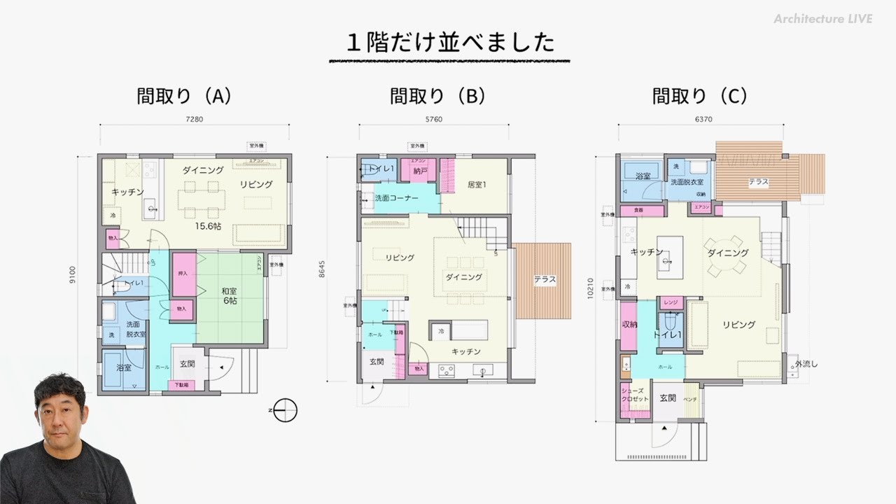 1-4｜風通し、吹抜け、明るさ・暗さ／【間取りの學校_字幕版