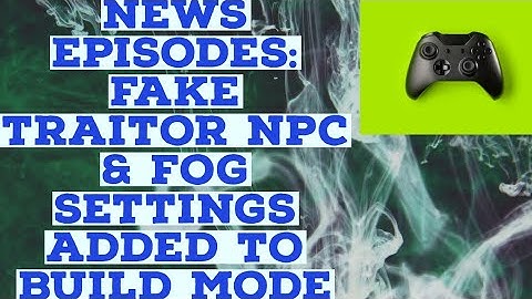 Fake Traitor NPC & Fog Settings SHOWCASE[Roblox Piggy NEW Build Mode UPDATE]